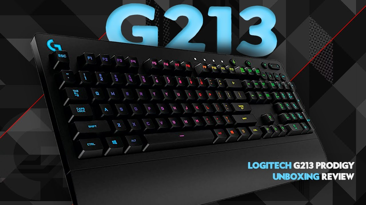Teclado Gamer Logitech G213 com Layout ABNT2, RGB LIGHTSYNC, Controles de Mídia Dedicados, Design Durável e Resistente à Respingos