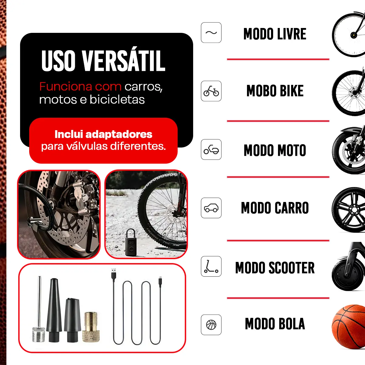DA BOLA DO FUT ATÉ O PNEU DO CARRO ESSE AQUI TE AJUDA