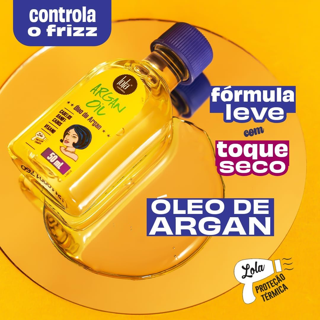 ÓLEO DA LOLA PRO TEU CABELO