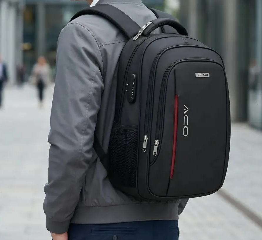 Mochila Notebook Masculina Impermeável Reforçada Executiva Anti Furto Premium Ideal Viagem Trabalho Faculdade 35L Forpak