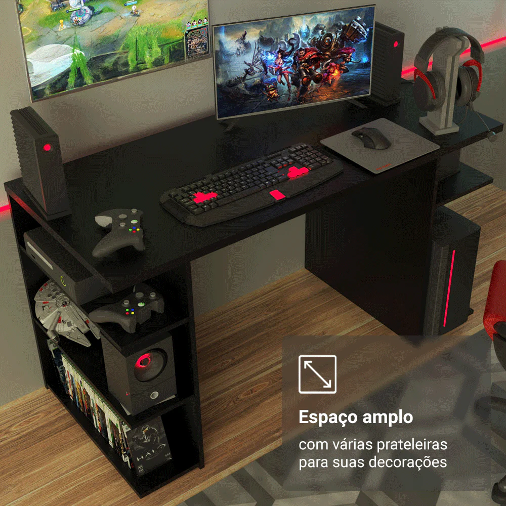 MAS NÃO PRECISA SER GAMER PRA USAR
