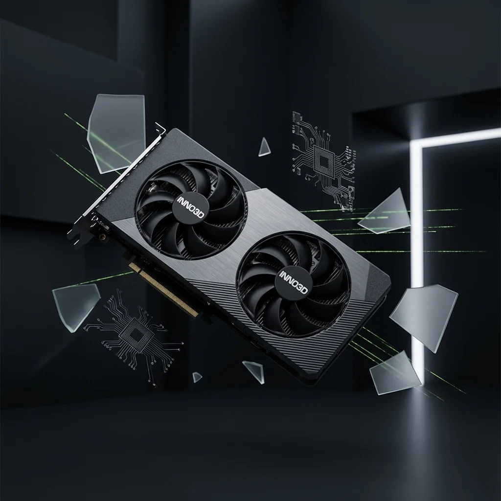 Placa de Vídeo INNO3D RTX 5050 TWIN X2 8GB GDDR6 Geforce Nvidia 4K
