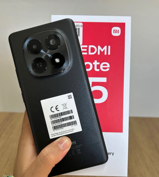 Smartphone Xiaomi Redmi Note 15 Preto 8GB RAM 256GB ROM (2510DRA23L)