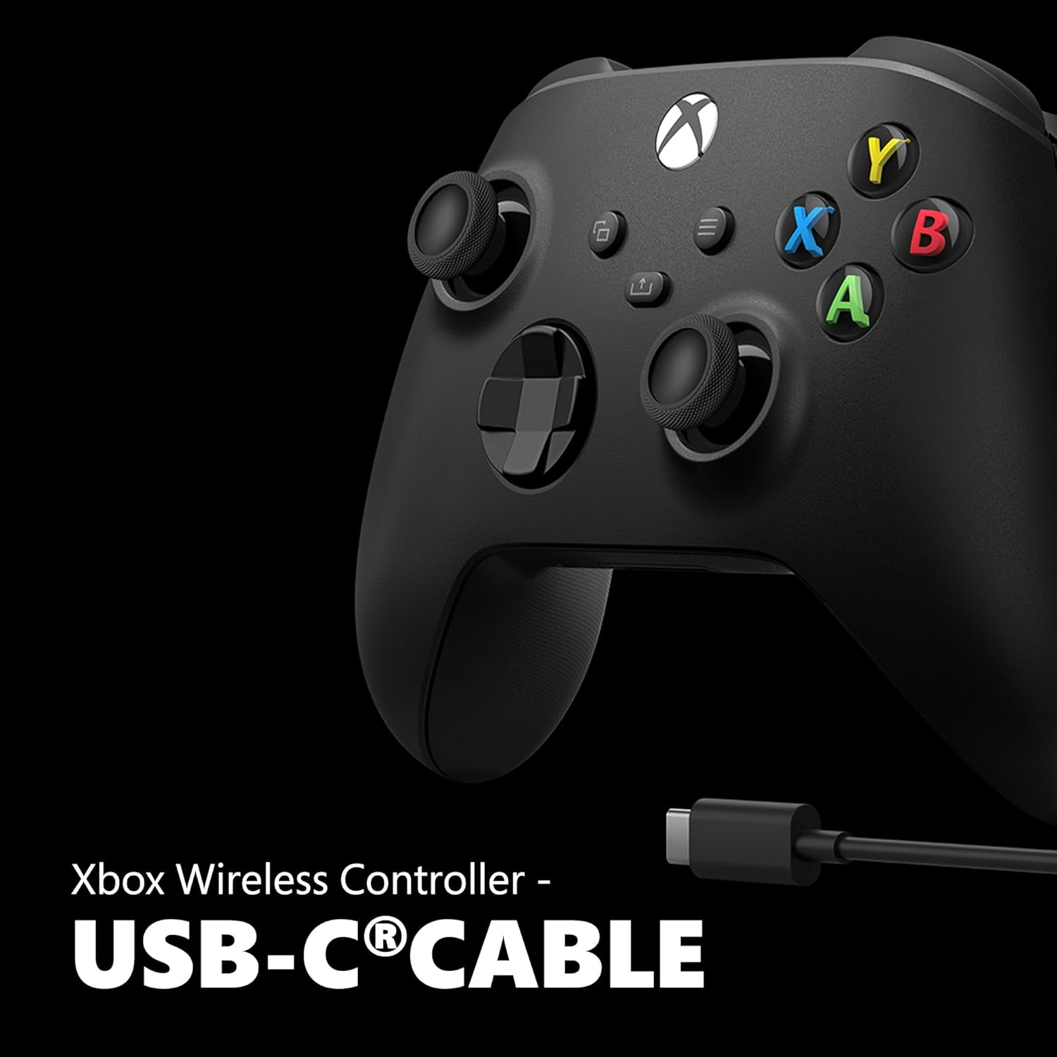 Microsoft Xbox Wireless Controller + USB-C Cable - Xbox