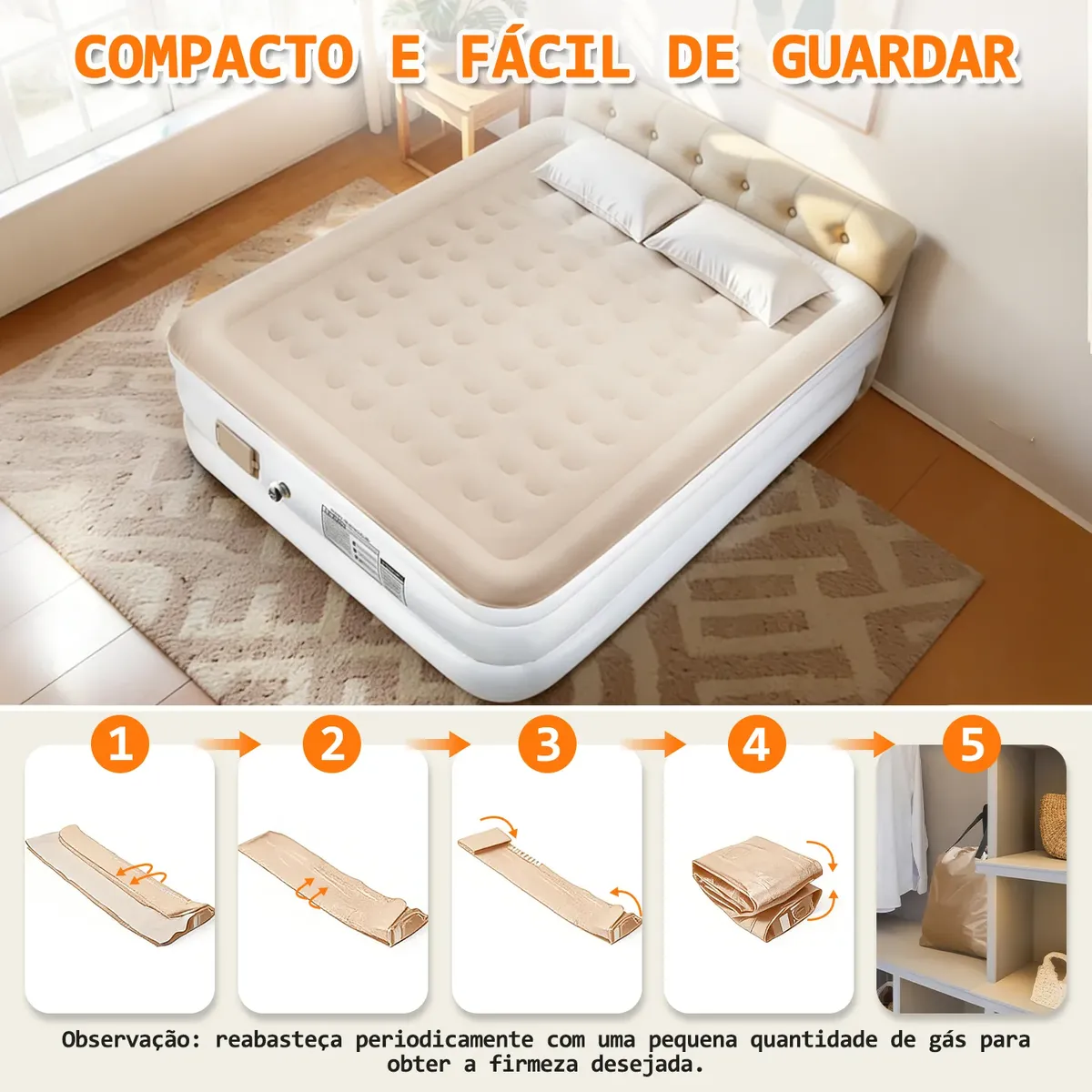COLCHÃO INFLÁVEL DIFERENCIADO