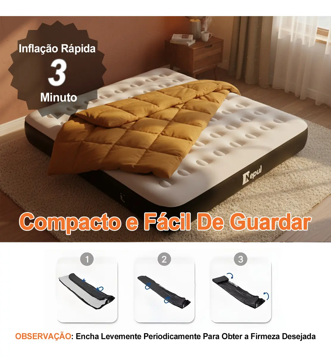 ABSOLUTE COLCHÃO INFLÁVEL