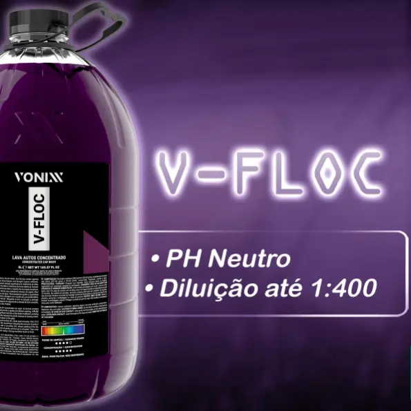 5 LITROS DE SHAMPOO DE CARRO