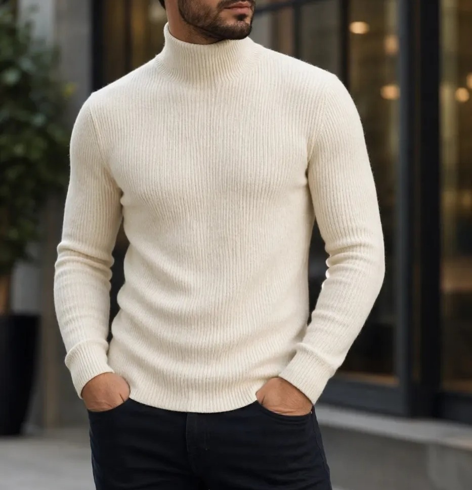 Blusa De Frio Masculina Cacharrel Gola Alta Rolê Felpada