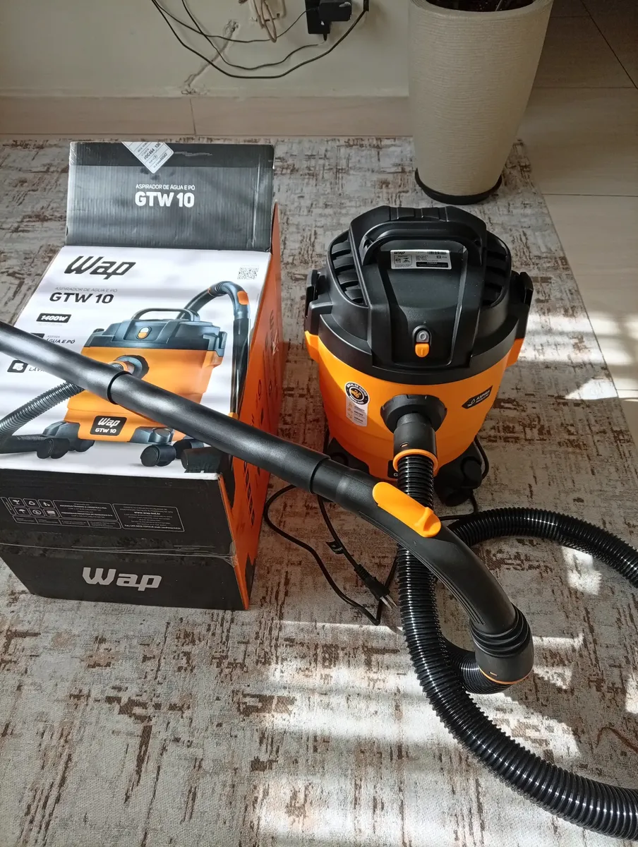 Aspirador De Pó E Água Wap Gtw 10 10l Amarelo E Preto 127v