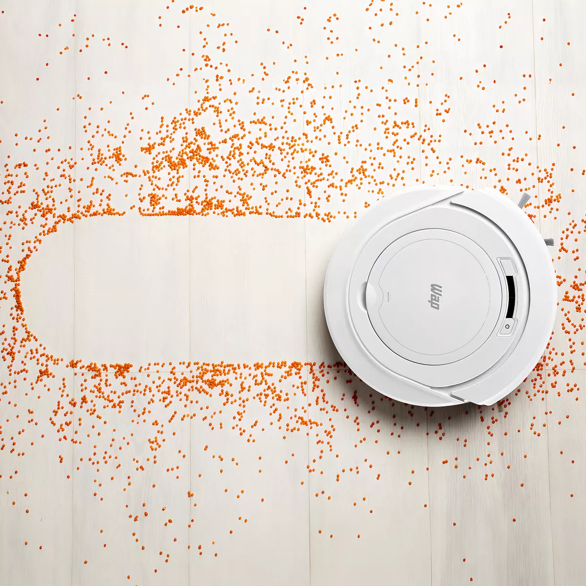 Robô Aspirador de Pó WAP ROBOT W90 PÉROLA Automático 3 em 1