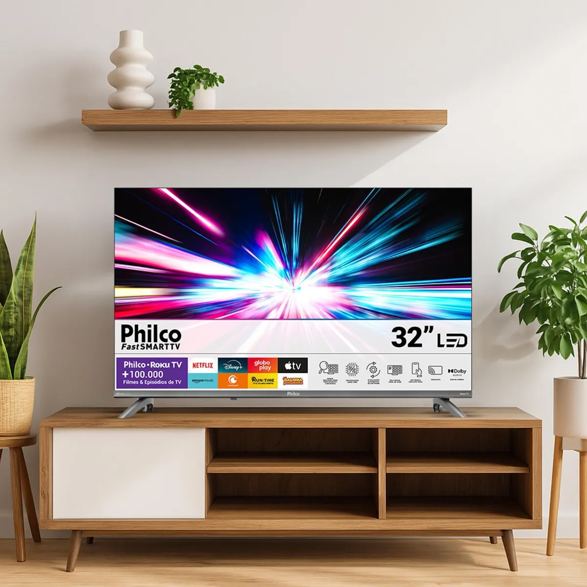 ESSA TV SMART 32" CABE CERTINHO NO MEU QUARTO