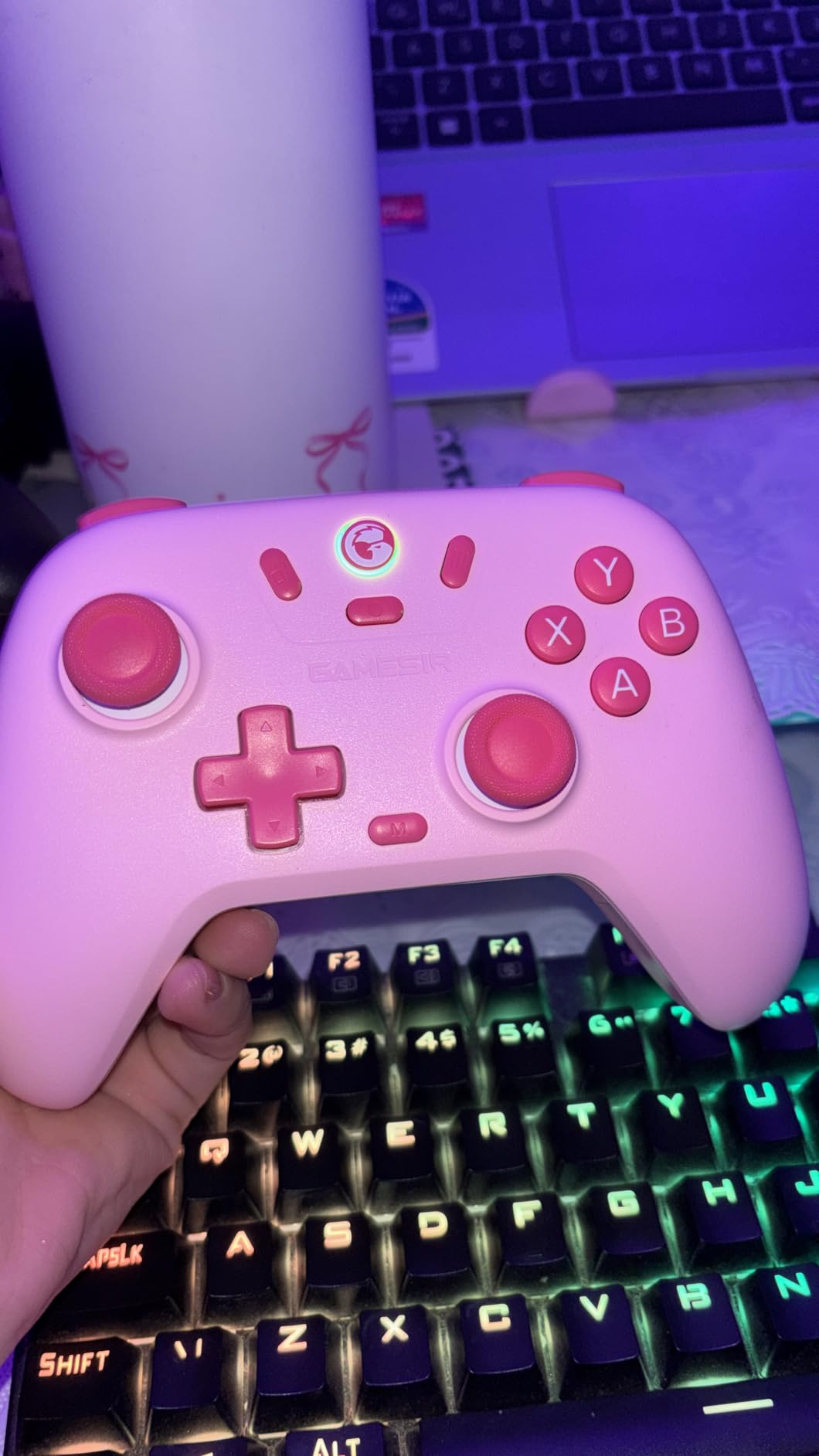 O ROSA MAIS GAMER DO MOMENTO 🩷✨