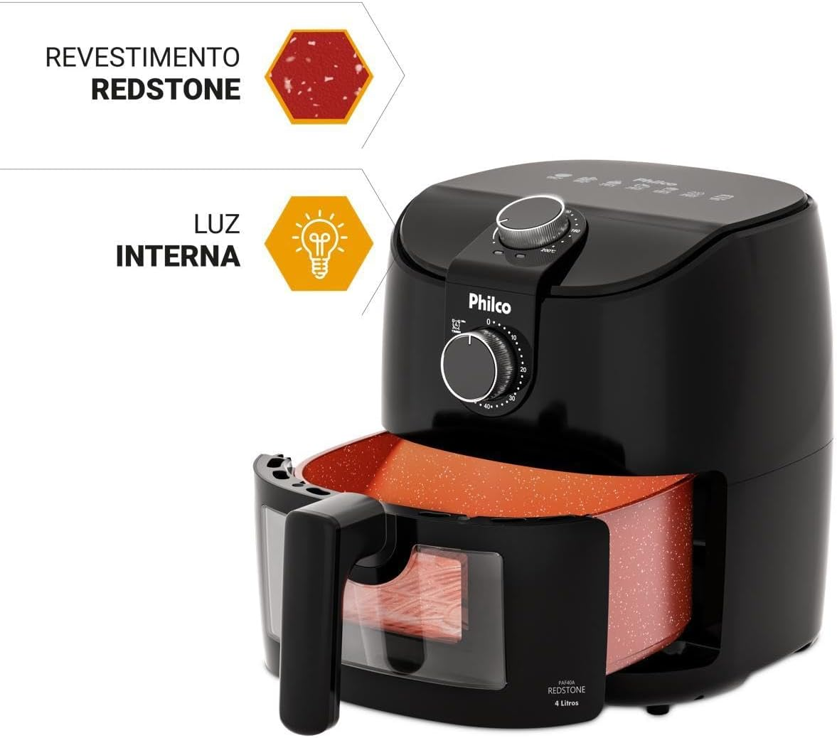 AIR FRYER COM VISOR NO PRECINHO