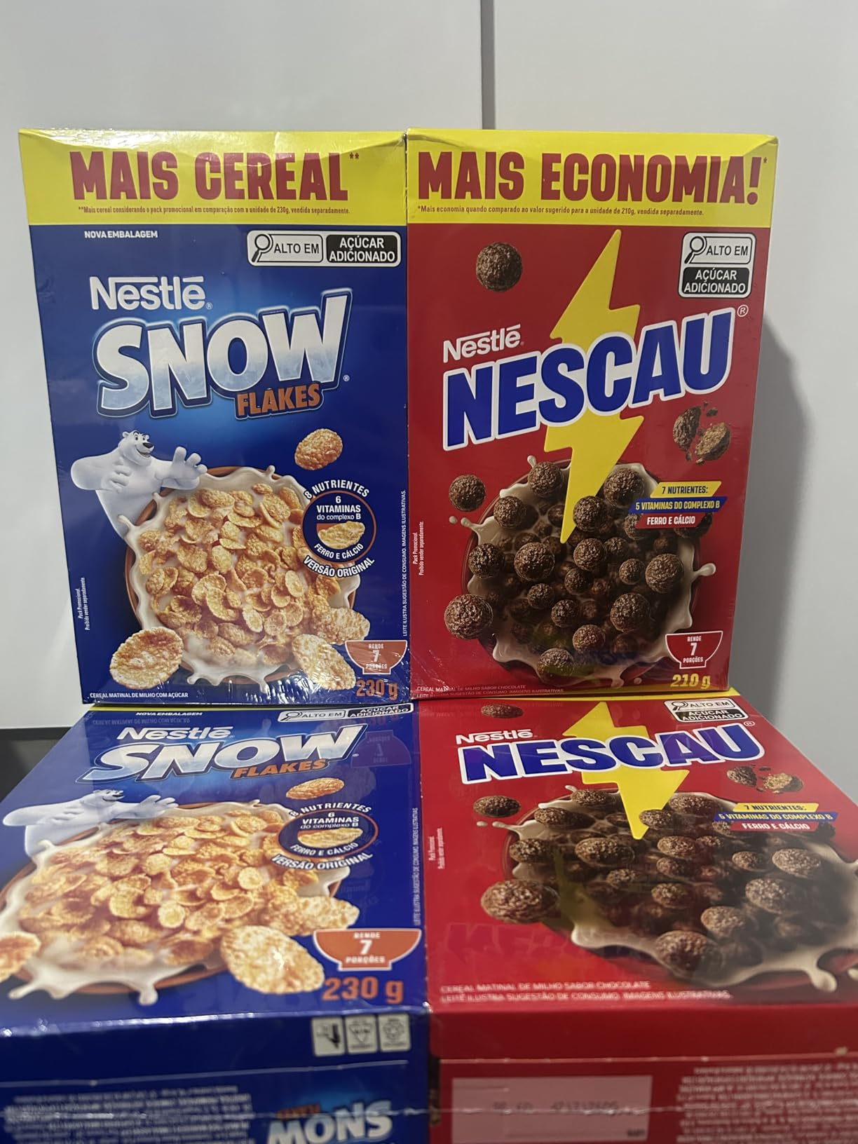 KIT NESCAU + SNOW FLAKES 🥣