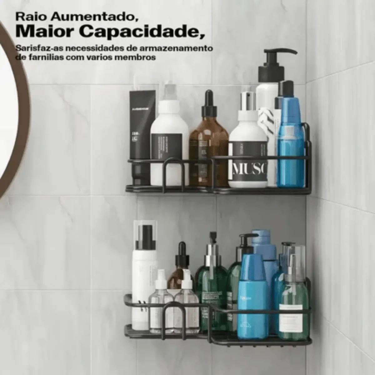 PRA COLOCAR TEUS SHAMPOO DO LADO DO DELA