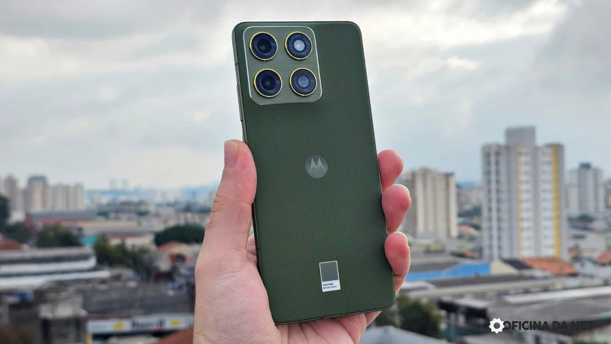 A MOTOROLA RESOLVEU EXAGERAR 📱