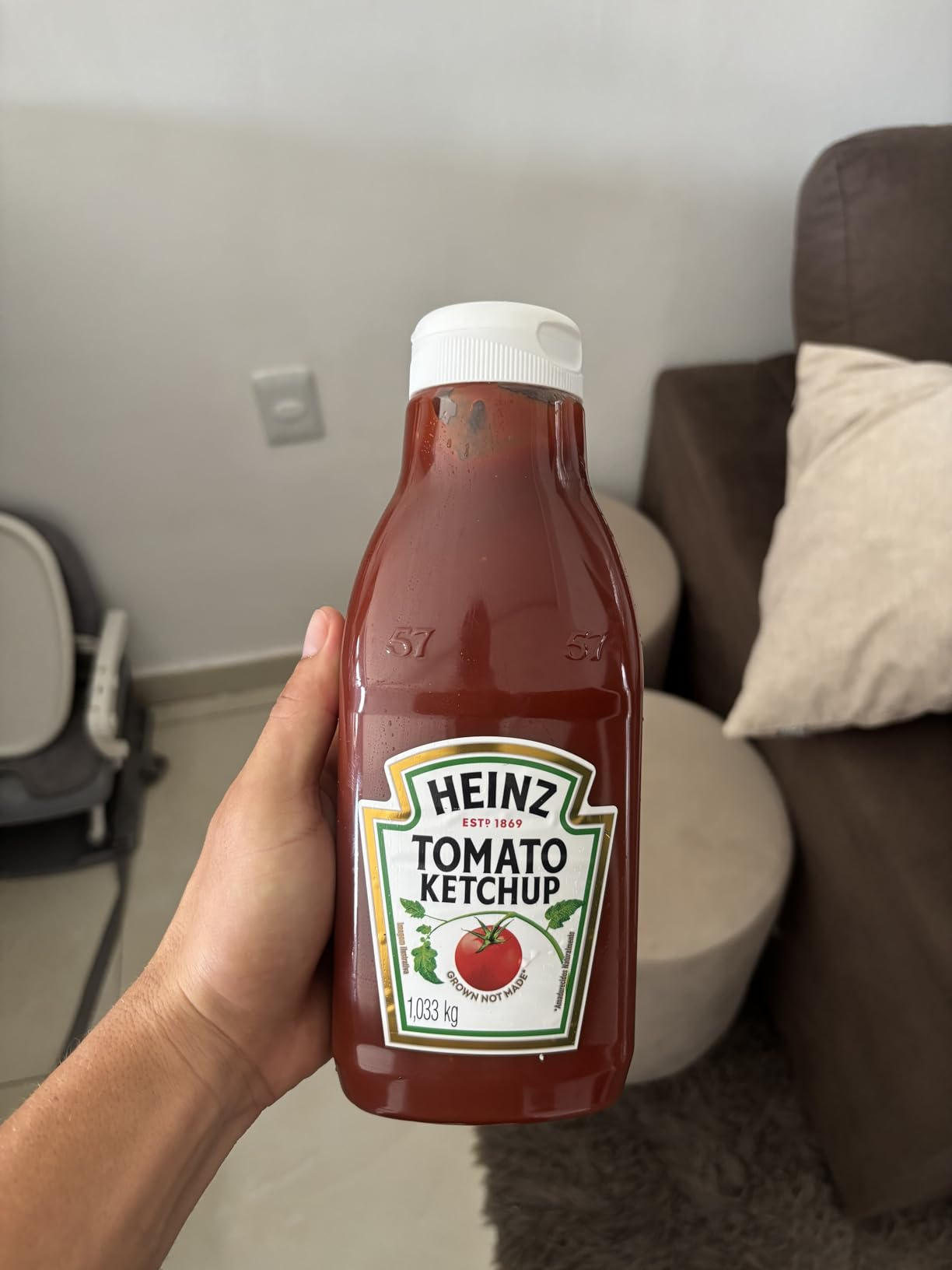 EU COLOCO KETCHUP ATÉ NO FEIJÃO