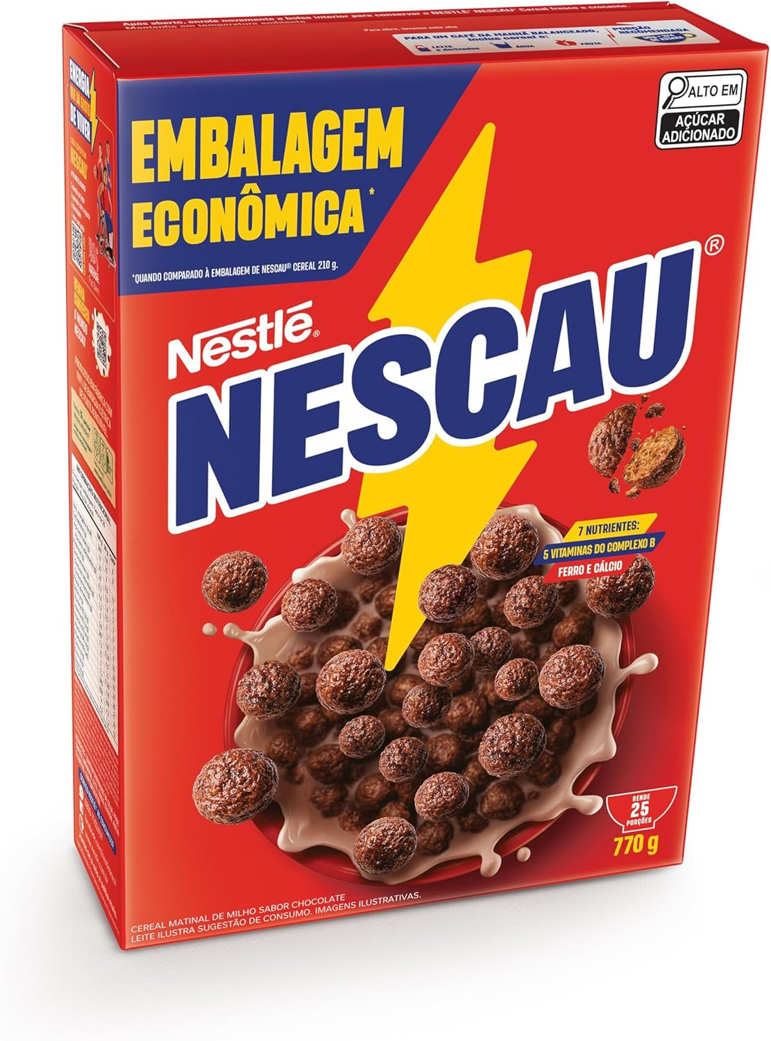 NESCAU PRO CAFÉ DA MANHÃ OU MERENDA DA TARDE 