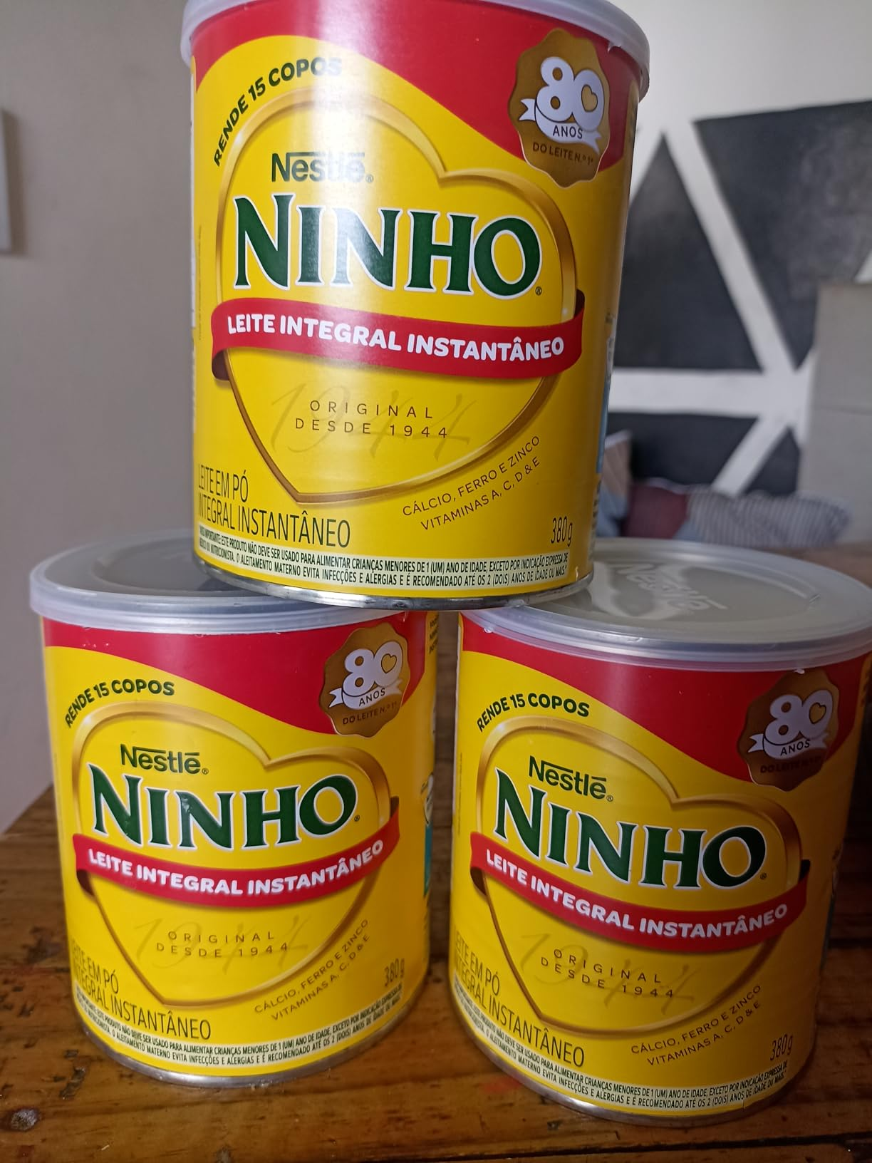 ESTOQUE DA CASA GARANTIDO 🥛