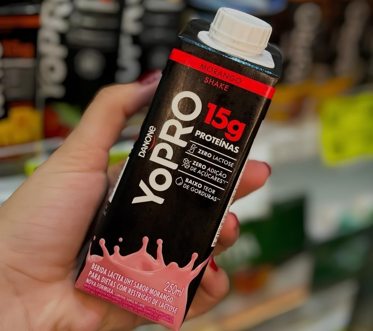 PROTEÍNA PRONTA PRA GELADEIRA
