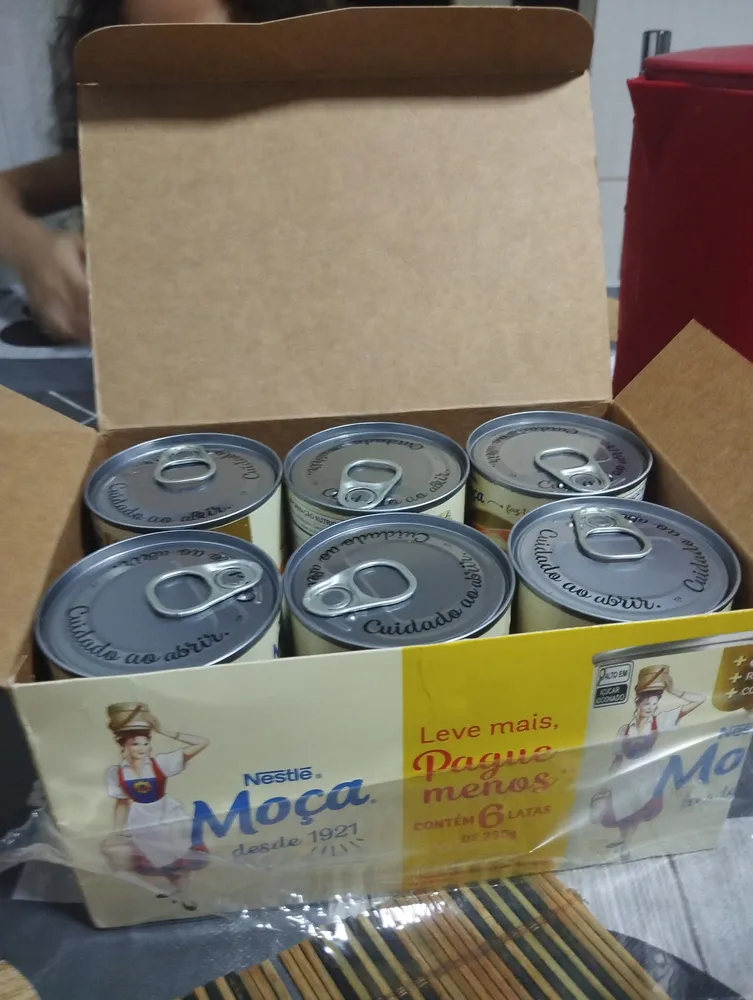 SEIS LATAS DE FELICIDADE 😋