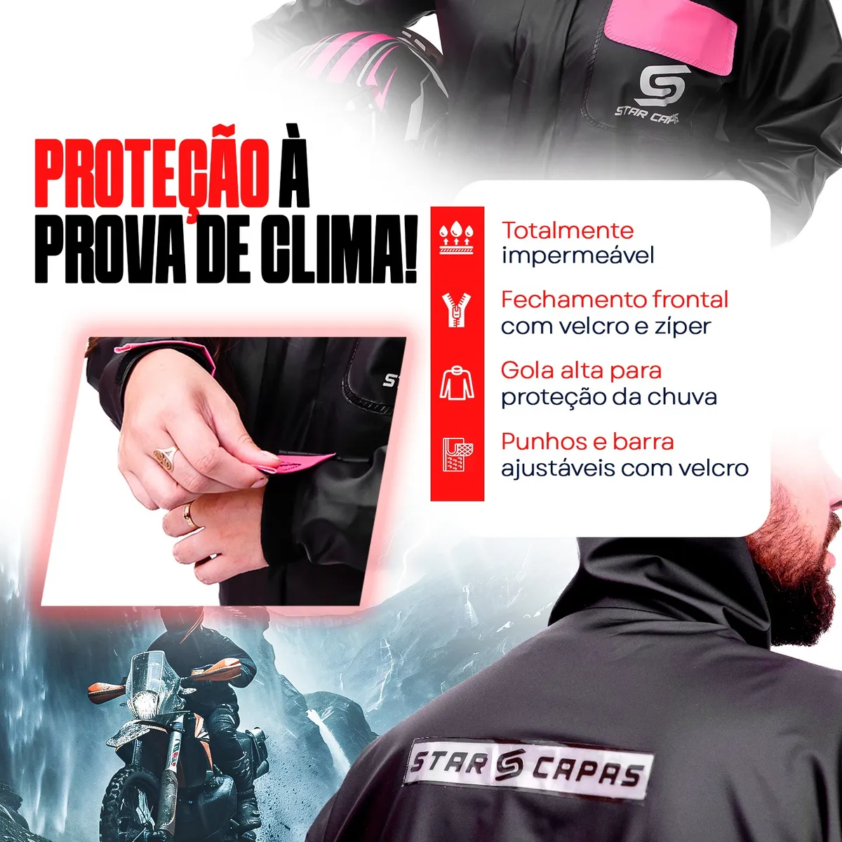 CHEGUE SEMPRE SECO AO SEU DESTINO