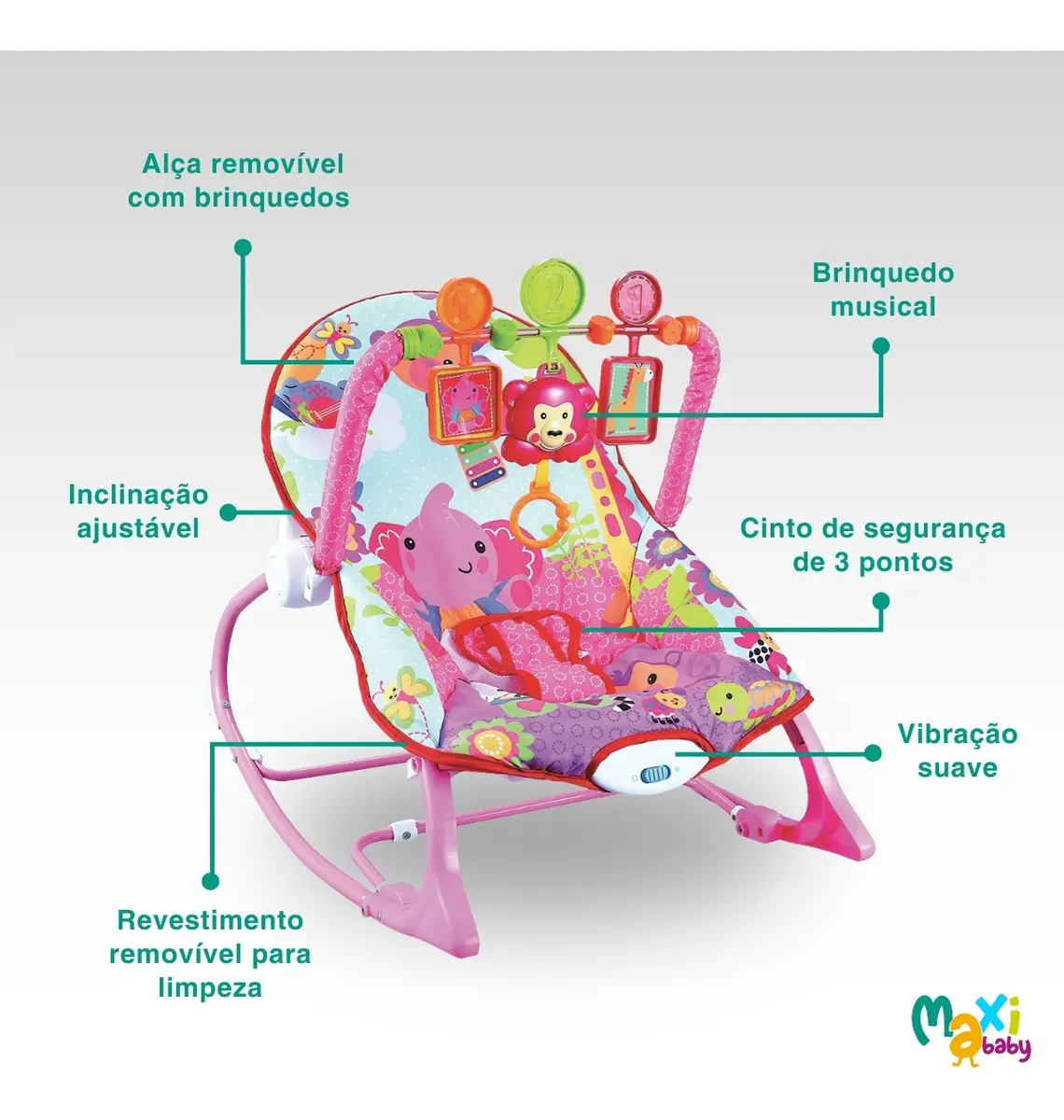 CADEIRA DE BALANÇO MUSICAL