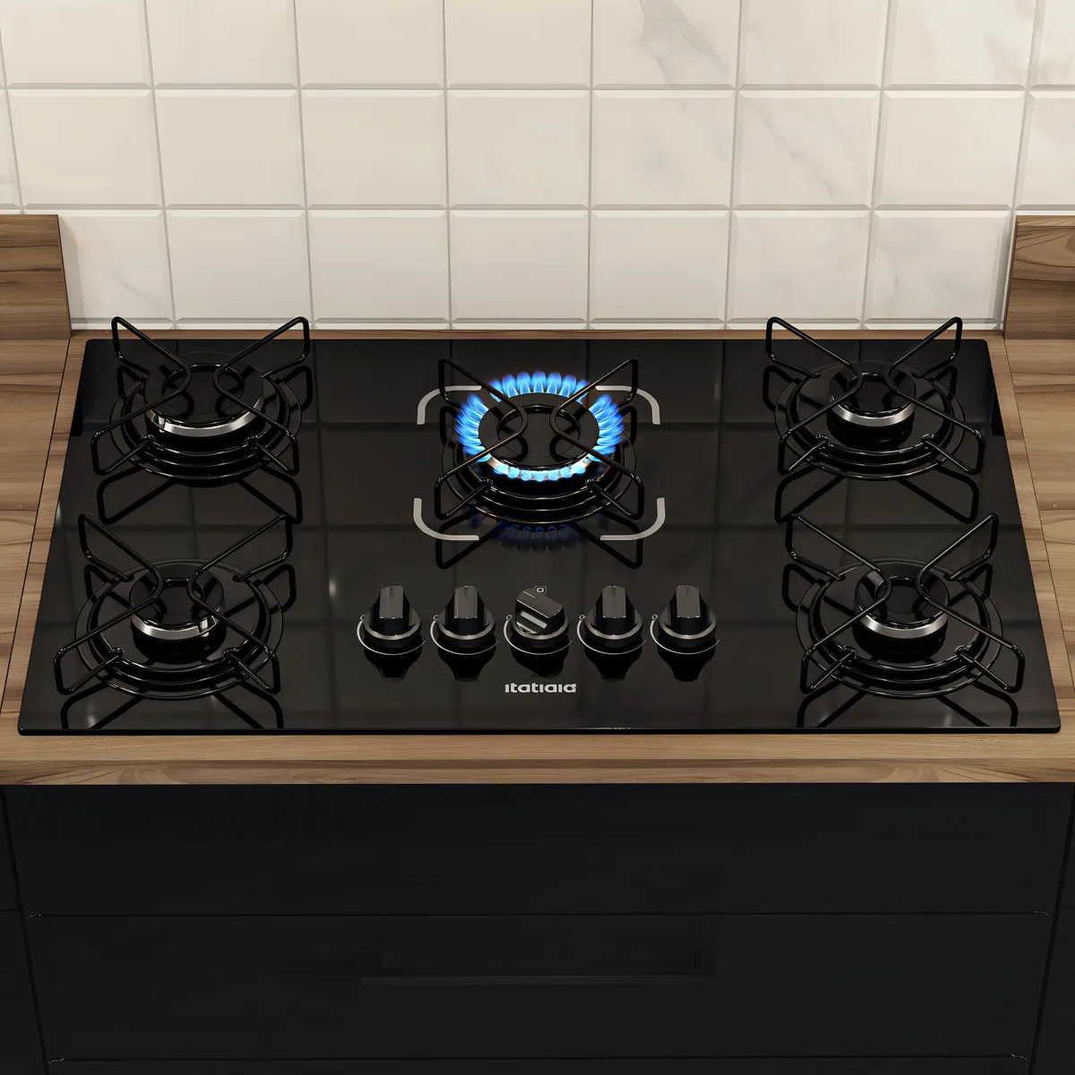 COOKTOP AUTOMÁTICO E COM 5 BOCAS