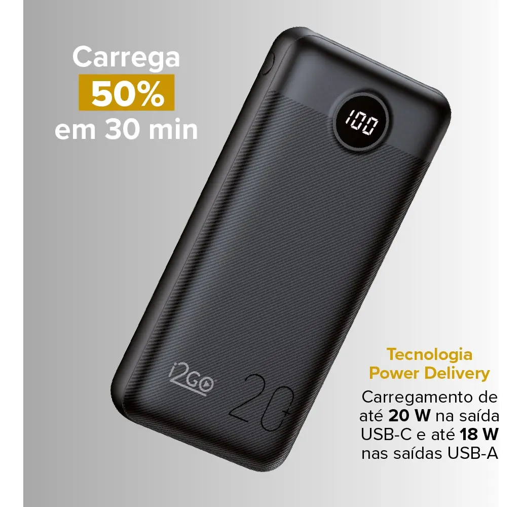 FALTA DE BATERIA NÃO VAI SER PROBLEMA PRA TI