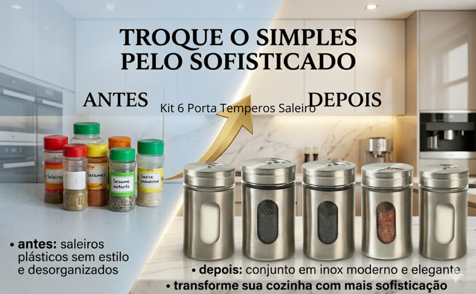 ÚTIL E UM TOQUE DIFERENTE PRA TUA COZINHA