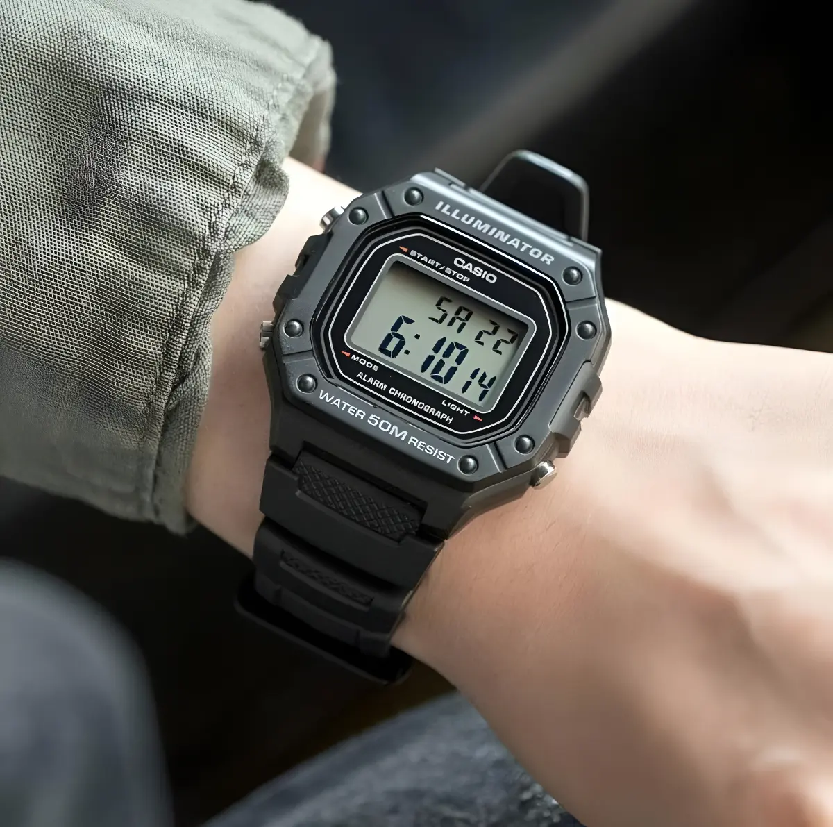 Relógio De Pulso Casio Youth W-218H-1AV