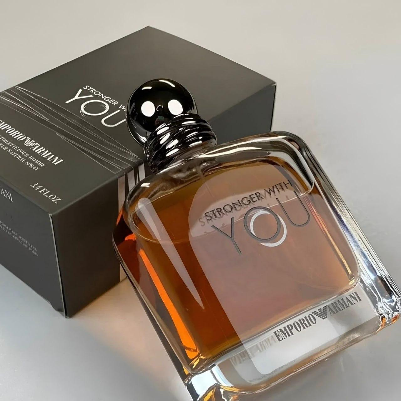 Eau de Toilette Armani Beauty Stronger With You, 100ml | Giorgio Armani, Perfume Masculino, Fragrância Fougère Amadeirada, Notas Sálvia, Castanha, Baunilha, Lavanda