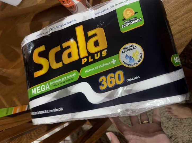 PAPEL TOALHA NUNCA É DEMAIS 🧻
