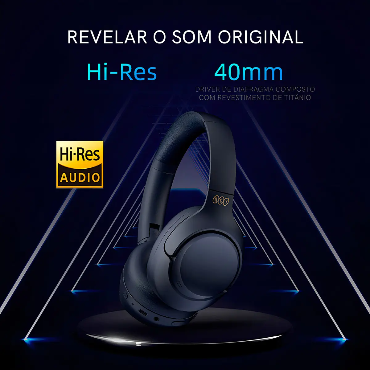 HEADSET QCY PRA VC FICAR OUVIND SUAS EDITS ENQUANTO TREINA