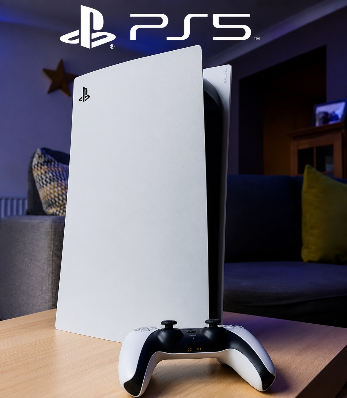 PlayStation 5 Edição Digital 825GB 1 Controle Branco Sony