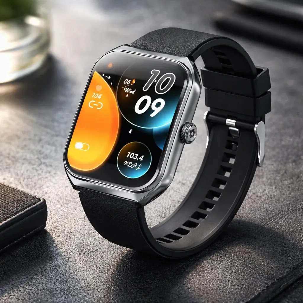 SMARTWATCH COM MAIS DE 100 CONFIGURAÇÕES DE EXERCÍCIOS E RESISTENTE A ÁGUA