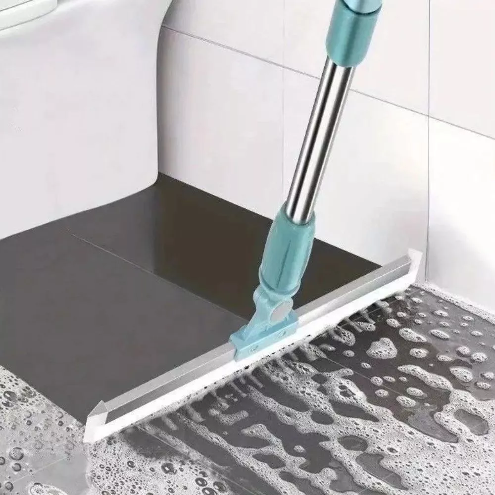 Rodo Limpador De Silicone Mágico multi-Funcional Varredor De Vidros Molhado E Seco De Uso Duplo/Vassoura | Shopee Brasil