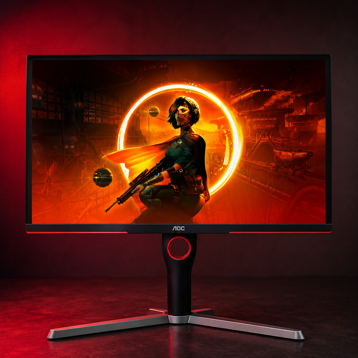 Monitor Gamer AOC Destiny 24,5 Polegadas 25G3ZM