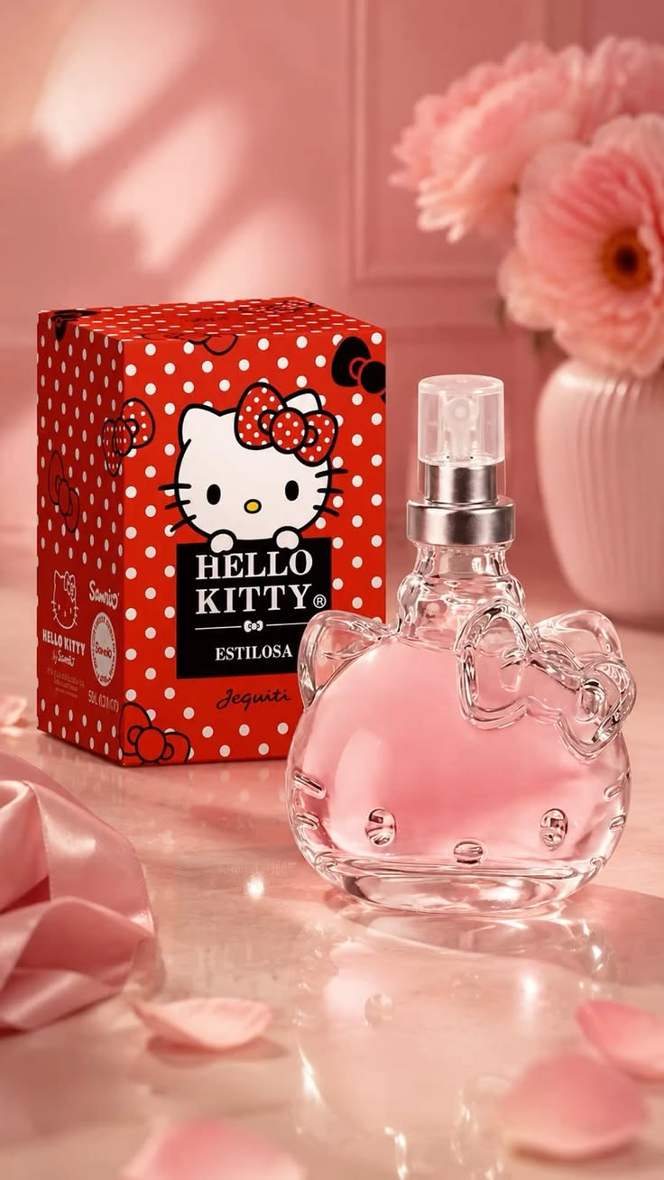 HELLO KITTY EM FORMA DE PERFUME 🎀