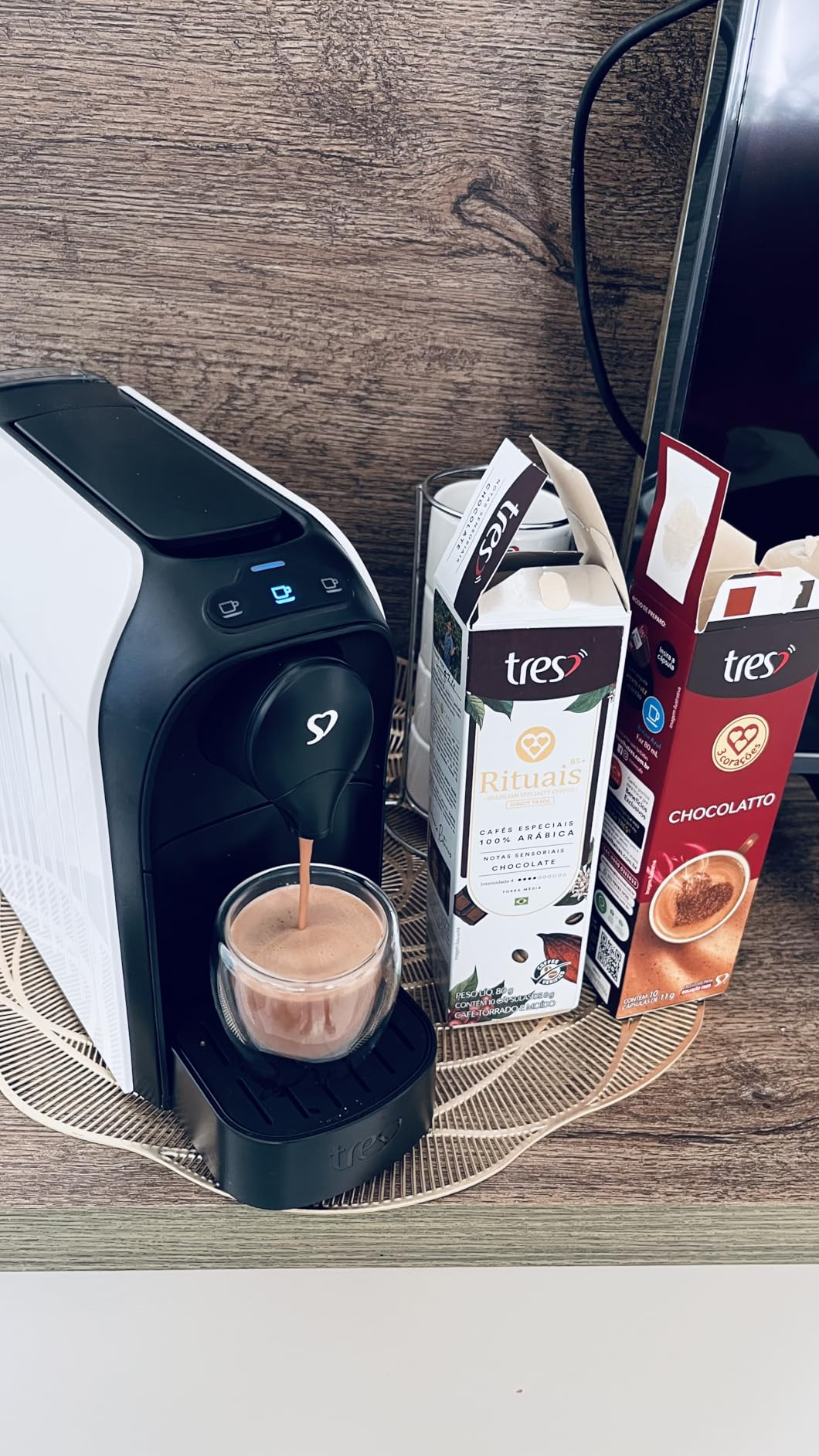 APERTOU O BOTÃO, SAIU O CAFÉ 🤎