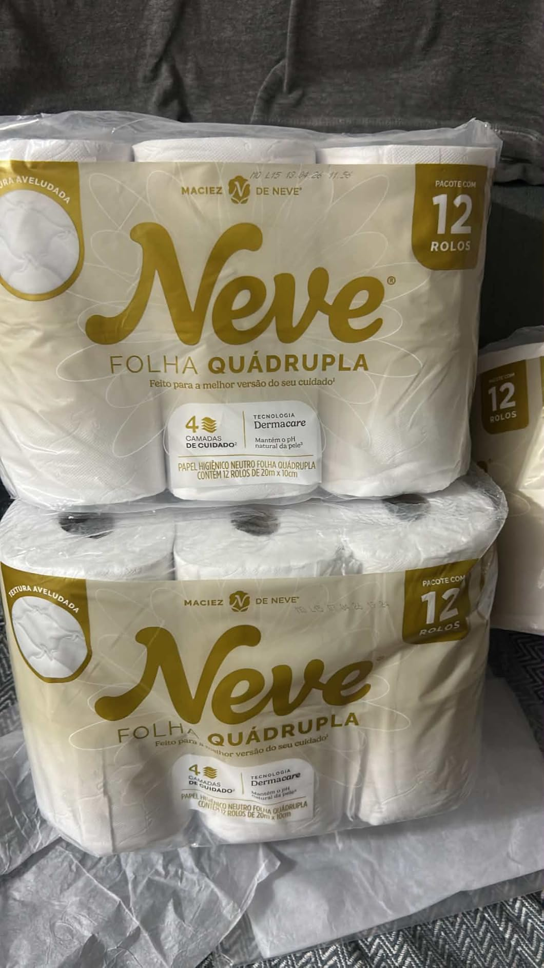 NEVE É SINÔNIMO DE CONFORTO 🧻