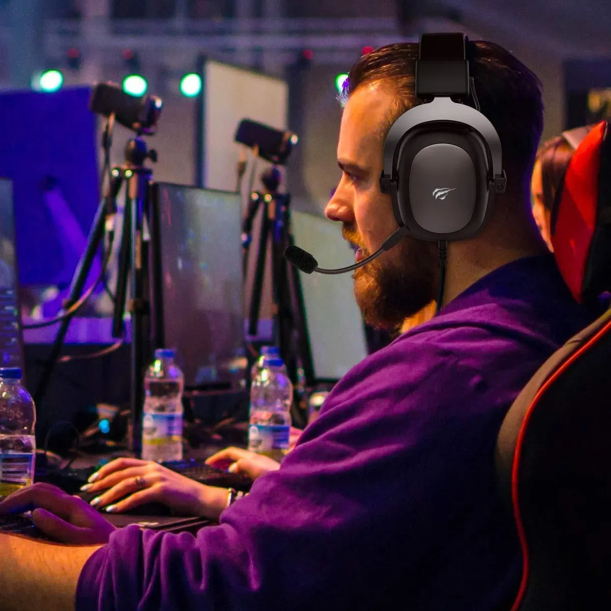 HEADSET GAMER HAVIT, OUVA OS PASSOS MANO