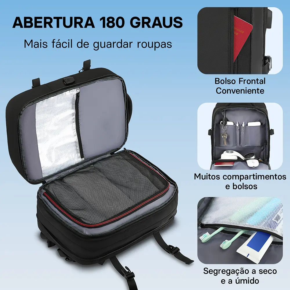MOCHILA MULTIUSO EXPANSIVA