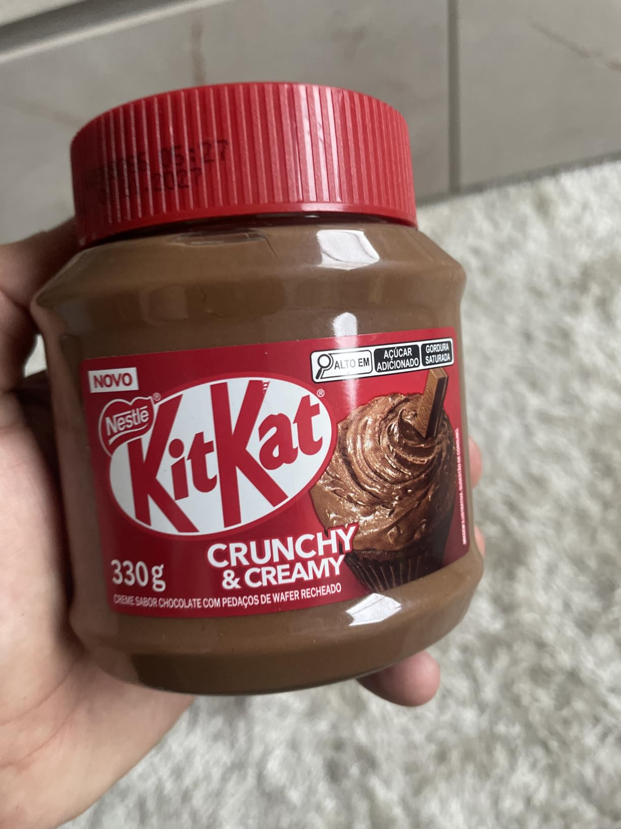 KitKat Creme Crocante de Chocolate – Pasta para Passar, 330 g