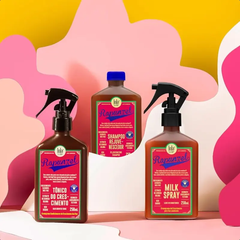Kit Rapunzel Lola From Rio Shampoo | Tônico, Milk Spray