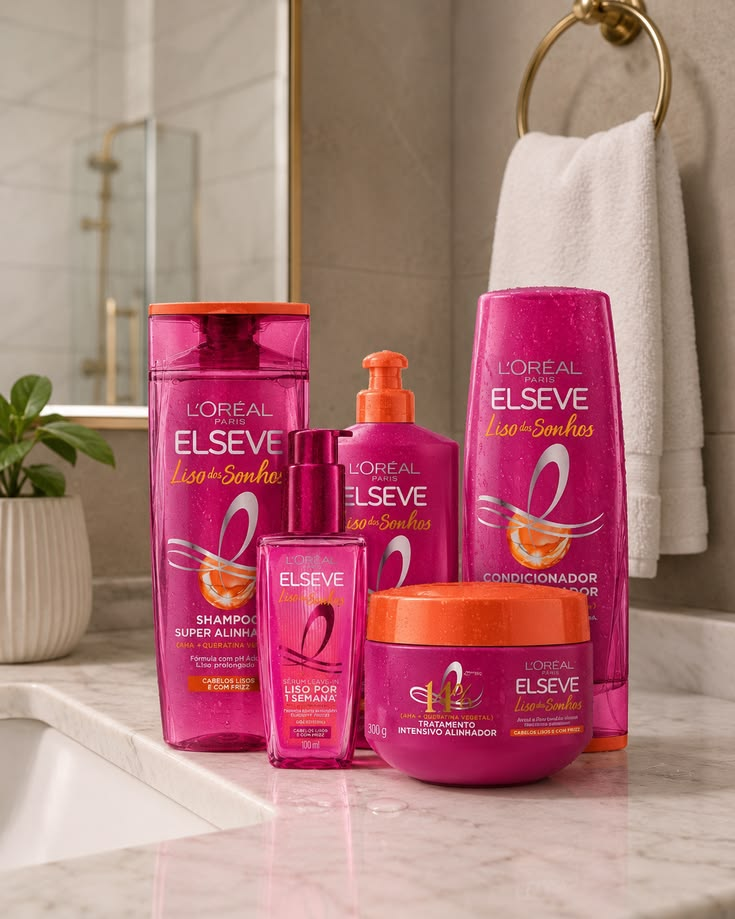 KIT ELSEVE SH + COND + SÉRUM + MÁSC LISO DOS SONHOS 4 ITENS | Shopee Brasil