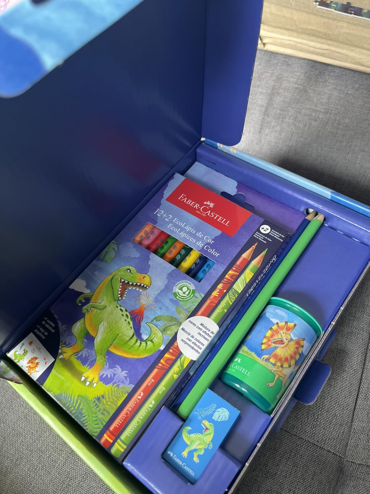 FABER-CASTELL SEMPRE É SUCESSO 🦖