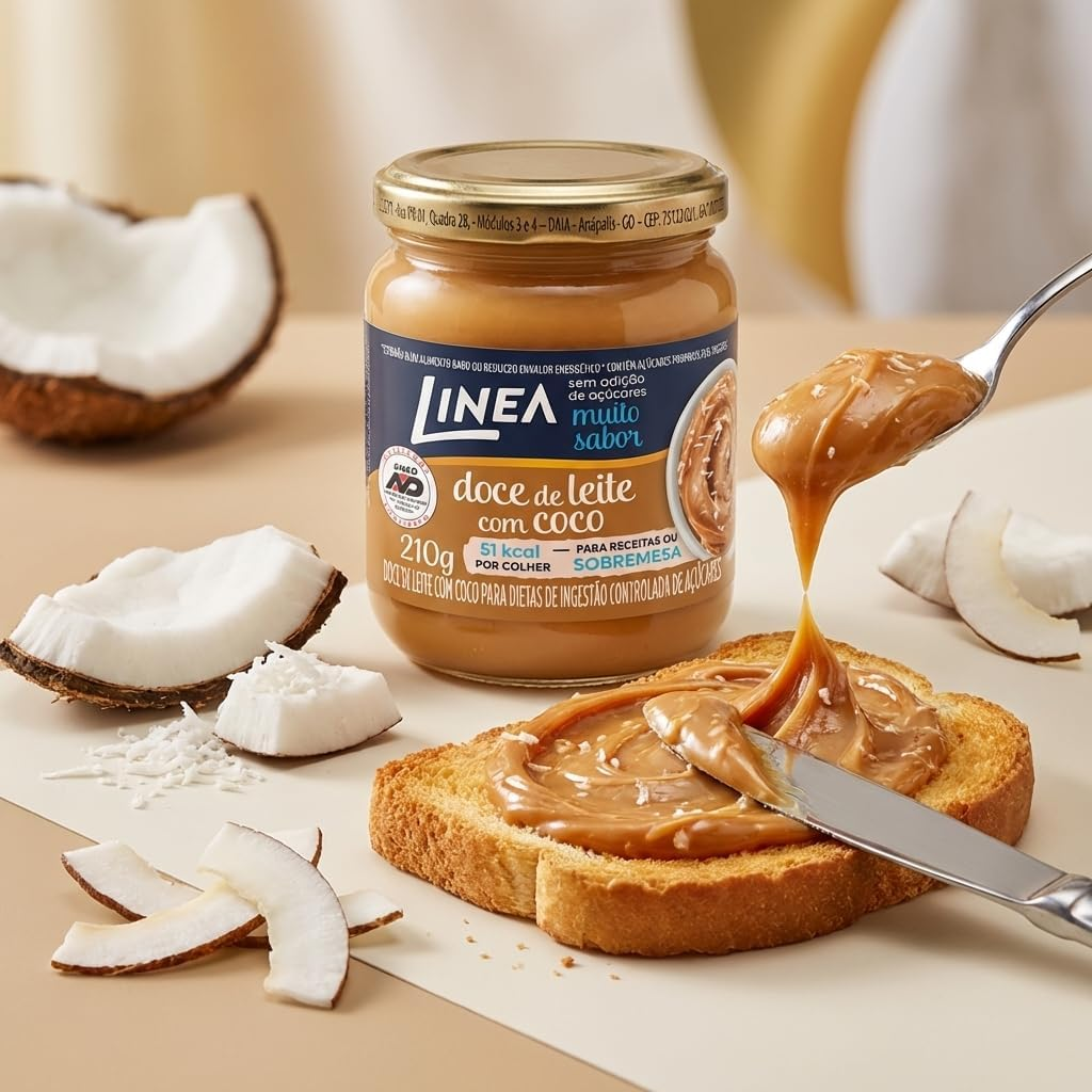 Linea Doce de Leite com Coco 210g