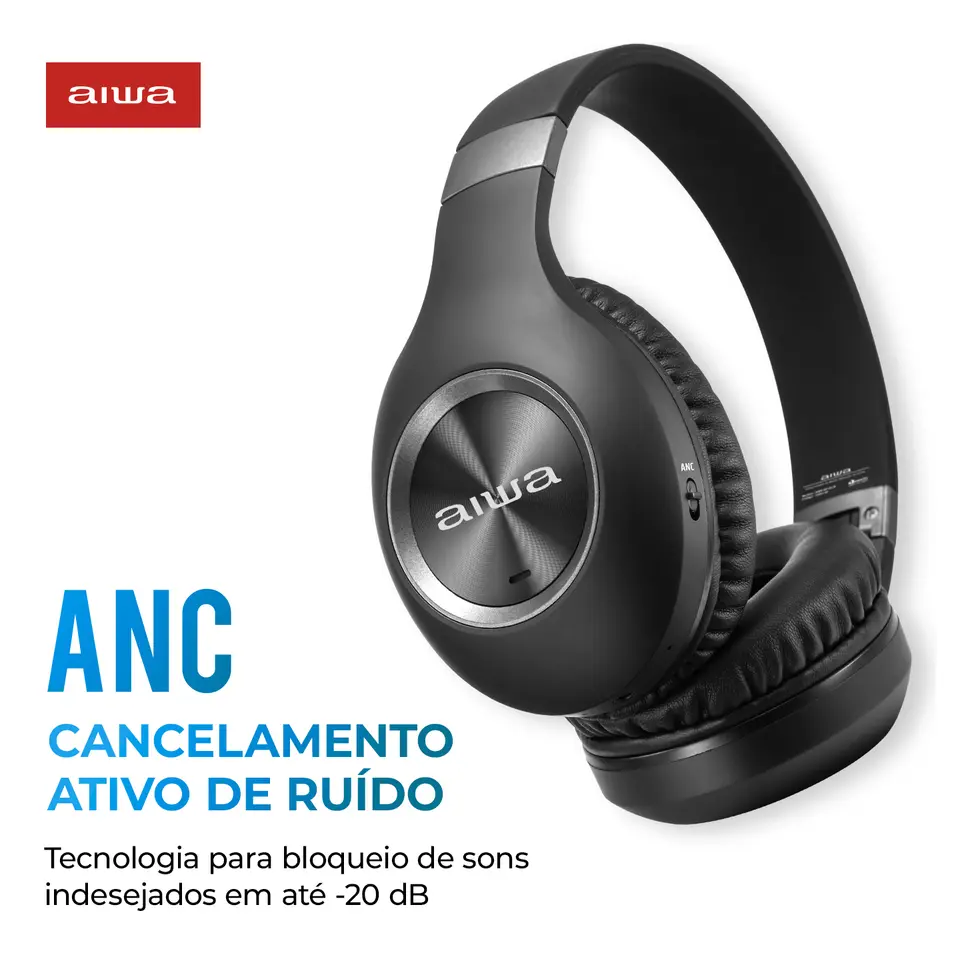 HEADPHONE BLUETOOTH COM CANCELAMENTO DE RUÍDO