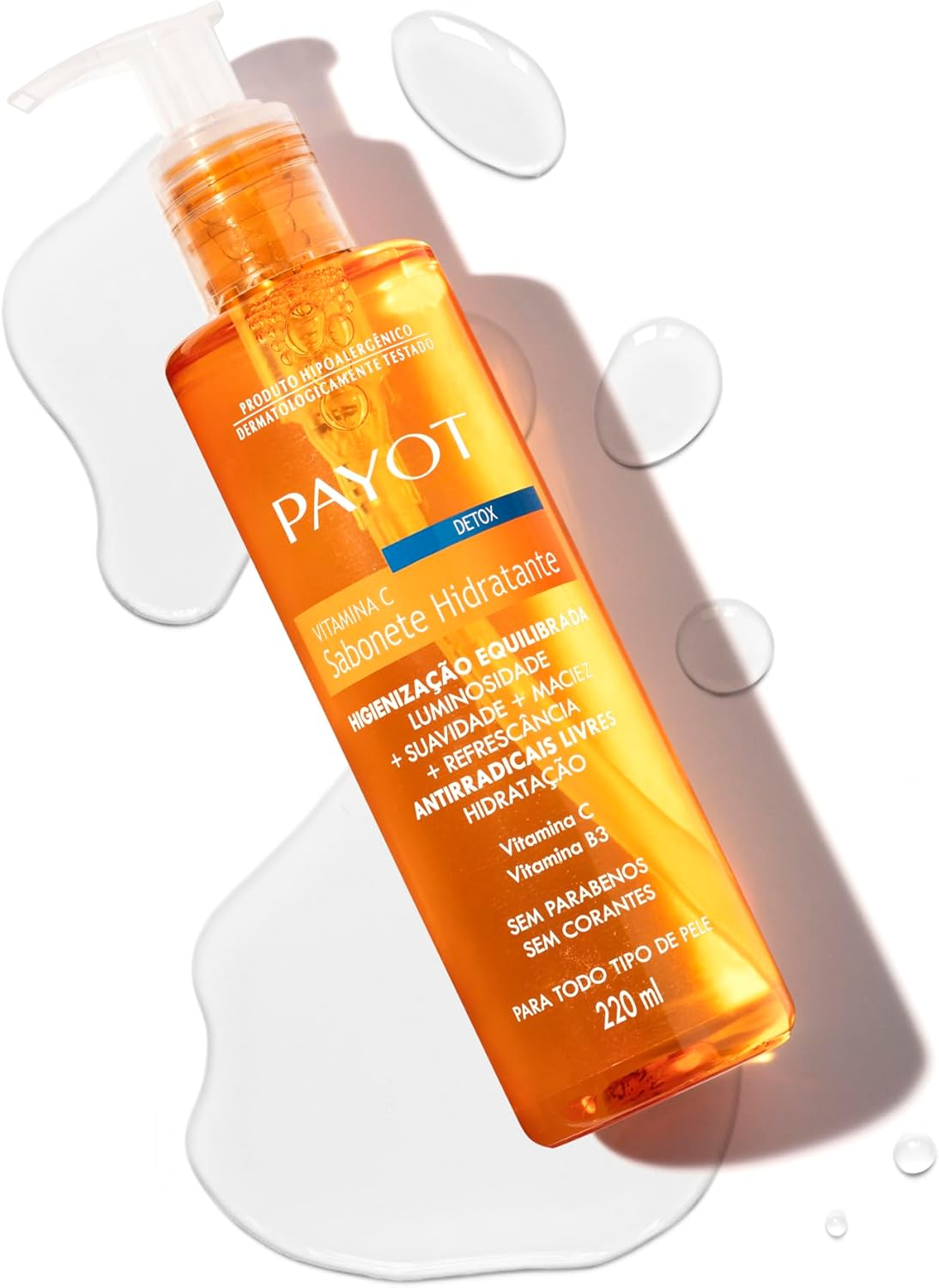 SABONETE LÍQUIDO PAYOT COM VITAMINAS
